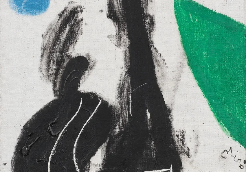 Abstract figure with colorful shapes